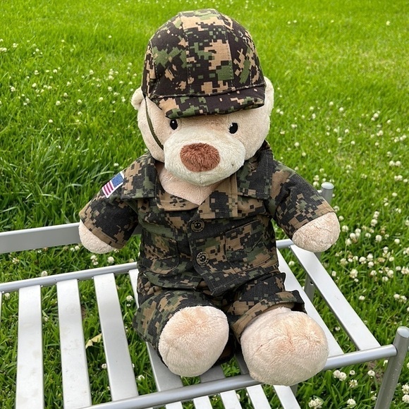 Build-A-Bear Soldier bear - Picture 1 of 4